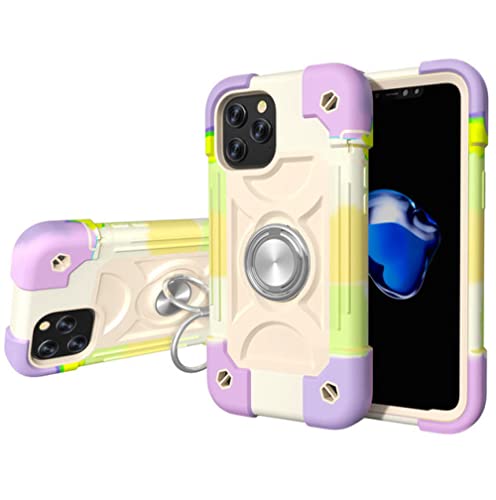 Armure Bumper iPhone 14 Pro antichoc avec anneau coloré rotatif