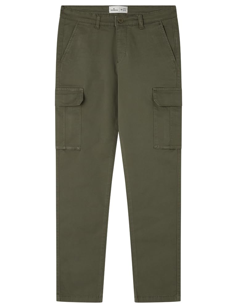 Pantalon homme Springfield basic chino cargo slim souple et résistant