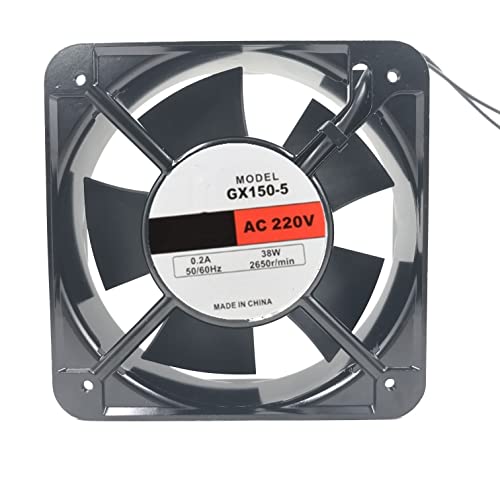 Ventilador de 150x50 mm para evitar sobrecalentamiento en cuadros de control 220V