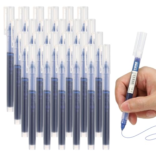 Bolígrafos de Gel PATIKIL 0.5mm Pack 24 Tinta Azul miniatura 1