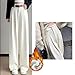 Women’S High Waist Fleece Pants – Winter Fashion Snow Warm Straight Leg Thermal Trousers, Comfortable Pants