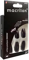 Unhas Postiças Estilo Bailarina - Cacau - Up404, Macrilan