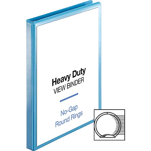 Business Source 1/2" Round-Ring View Binder #TOP2