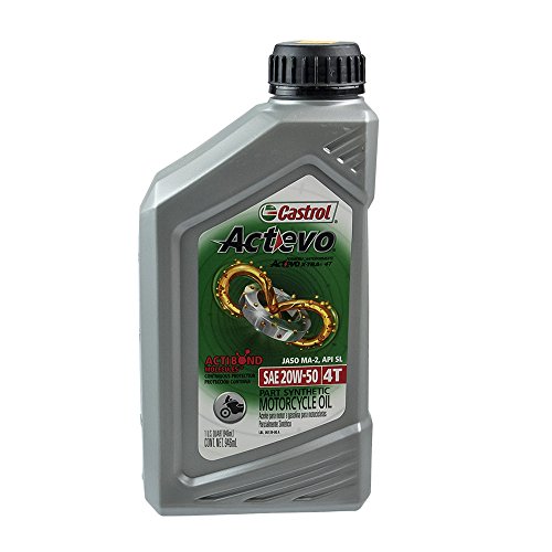 Aceite Castrol 20W-50 Synthetic Blend 1 qt miniatura 1