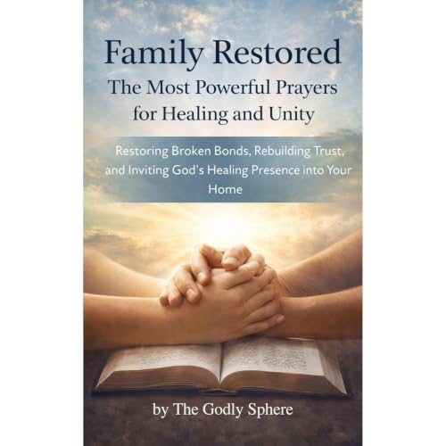 Family Restored: The Most Powerful Prayers for Healing and Unity Audiolibro Por The Godly Sphere arte de portada