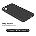 iPhone XR Case, Anuck Soft Silicone Gel Rubber Bumper Phone Case with Anti-Scratch Microfiber Lining Hard Shell Shockproof Full-Body Protective Case Cover for Apple iPhone XR 6.1