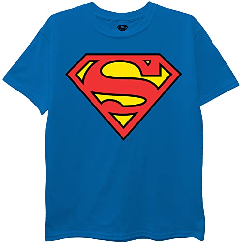 DC Comics Kids' Batman, Superman, The Flash 3 Pack Logo T-Shirt Bundle Set3