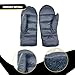 Aosekaa Down Mittens Ski Mittens Lightweight Warm for Men and Women Cold Weather Gloves for Traveling Walking Camping Riding Playing