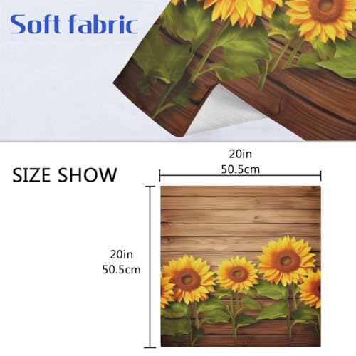 Servilletas de tela ALAZA 20 x 20 pulgadas pack 6 miniatura 2