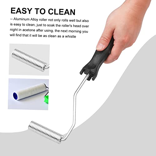 3 PCs Fiberglas Roller Kit Professionelles Glasfaser -Rollen -Set, 3 Stück Fiberglasblasblasen Paddel -Werkzeugkit für Formharz, Effizient, Einfach zu Reinigen