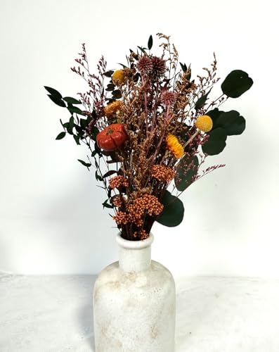 Ramo de Flores Secas Calabaza Natural miniatura 3