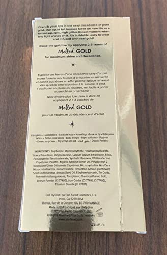 Too Faced Melted Gold Liquified Lip Gloss #TOP5