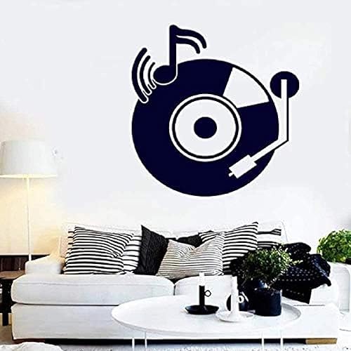Adhesivos de pared en blanco y negro como se muestra, añaden ambiente a tu casa, se pueden utilizar para decorar la sala de estar, el comedor y el dormitorio, 57 x 58 cm