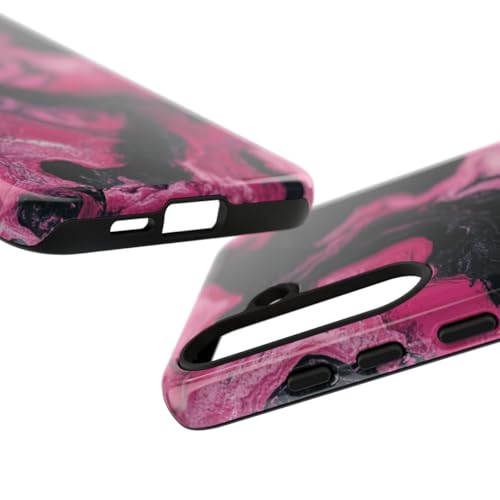 Coque Samsung S24 Plus marbre rose rigide pour éviter les rayures - 3