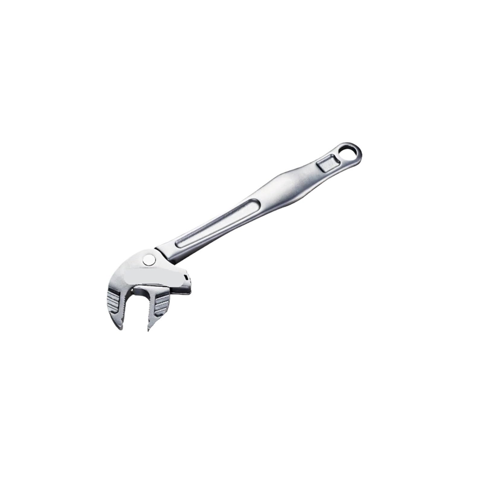 Wjiayao S Crab Claw Wrench Chromium-Molybdenum Teel Crab Claw Wrench Heavy-Duty Adjustable Elf-Locking Multifunctional Ratchet(S)