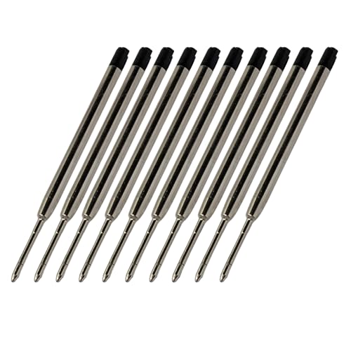 Black Ballpoint Pen Refills Pack of 10