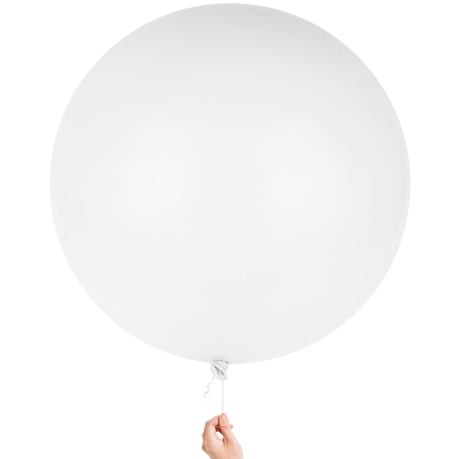 AMOR PRESENT 4PCS Large Balloons, 36inch White Giant Balloons Jumbo Balloons Latex Balloons for Birthday Wedding Engagement Graduation Anniversary Decorations