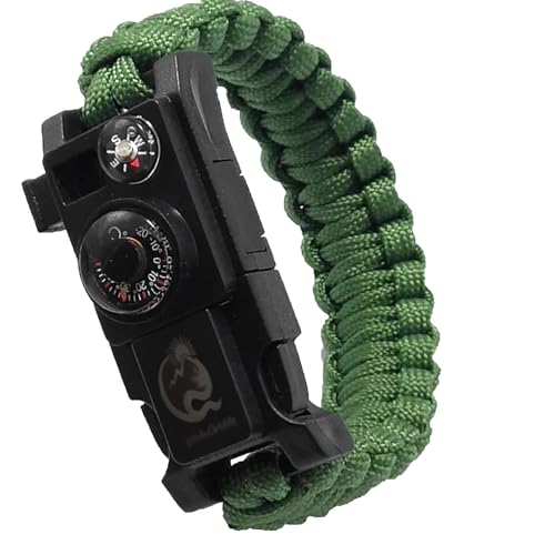 EpochCreate Paracord Survival Bracelet with Emergency Tools
