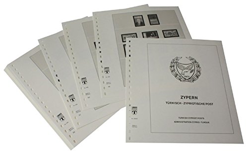Feuilles pré-imprimées LINDNER Chypre Chyprio-Turque 1997-2018 luxe