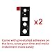 Perzework 2 Set Back Rear Camera Lens Glass Replacement for Google Pixel 6 Pro with pre-Installed Adhesive and Reparing Toolkit