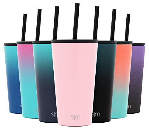 Simple Modern 16oz Classic Tumbler with Straw Lid & Flip Lid - Travel