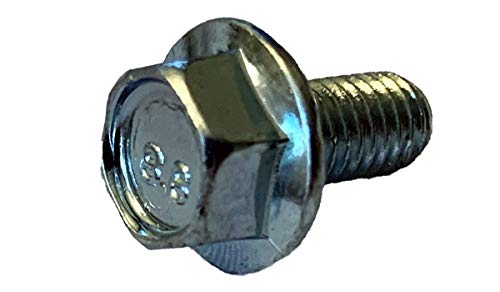 Vis dentelées M8 x 25 mm métriques DIN 6921 en lot de 25 pièces
