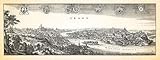  Praga Prag Moldau Tschechien Karlsbrücke Prager Burg Goldene Stadt Merian 1004