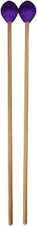 2 mazos de accesorios para instrumentos de percusión para principiantes, marimba, mango de madera, baquetas de lana