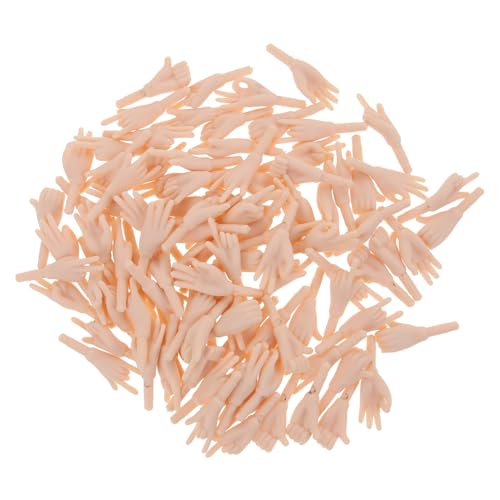 Veemoon Mini Puppenhände Set - 4-tlg Bastelzubehör Für Puppen Und Miniaturen