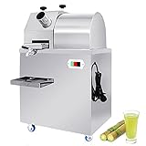 JFF Commercial Electric Sugar Cane Juicer Electric Sugarcane Press Extractor Stainless Steel Electric Sugarcane Juice Extractor