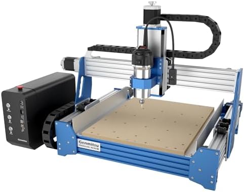 Genmitsu PROVerXL 4030S CNC Router Machine with 710W Spindle, Upgraded 3-Axis Desktop CNC Milling Machine for Wood, Metal, Acrylic, High Precision Linear Rails, 130mm Z-Height, Wireless App Control