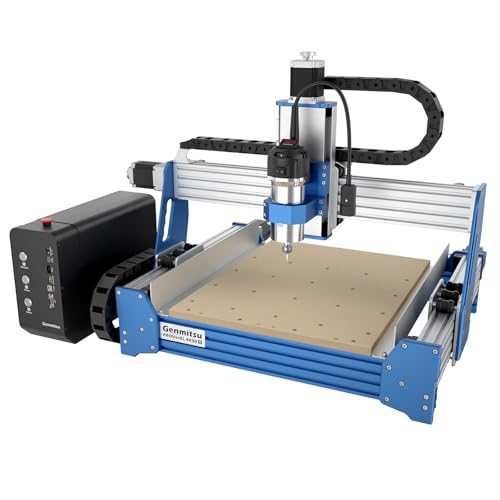 Genmitsu PROVerXL 4030S CNC Router Machine with 710W Spindle, Upgraded 3-Axis Desktop CNC Milling Machine for Wood, Metal, Acrylic, High Precision Linear Rails, 130mm Z-Height, Wireless App Control