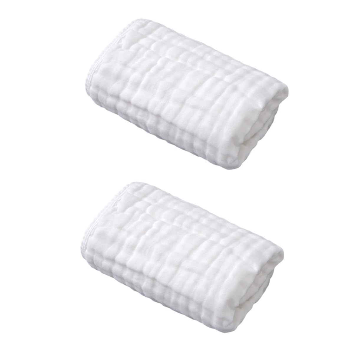 VICASKY 4pezzi Coperta Cotone Per Morbida e Assorbente Teli Da Bagno e Avvolgimenti Per Pancia Cotone Per Bebè