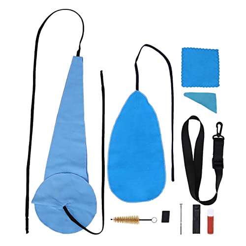 Saxophon Reinigungswerkzeug, 10 in 1 Saxophon Reinigungspflegesets Reinigungstuch Mundstück Bürstengürtel Mini Schraubendrehersatz