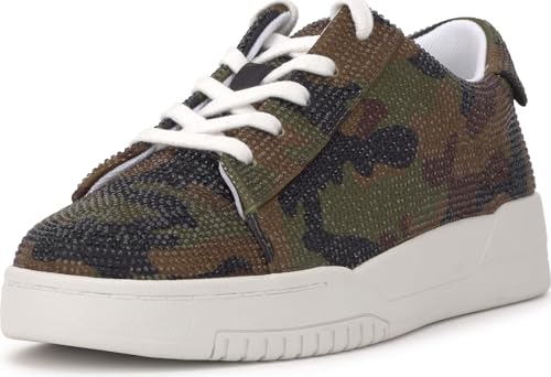 Baskets basses à strass confortables pour sublimer une tenue simple sans effort