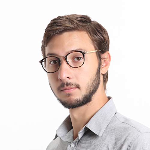 Image of LifeArt Blue Light Blocking Glasses,Computer Reading Glasses with UV400 Clear Lens,Anti Eyestrain for Women /Men(No Magnification)