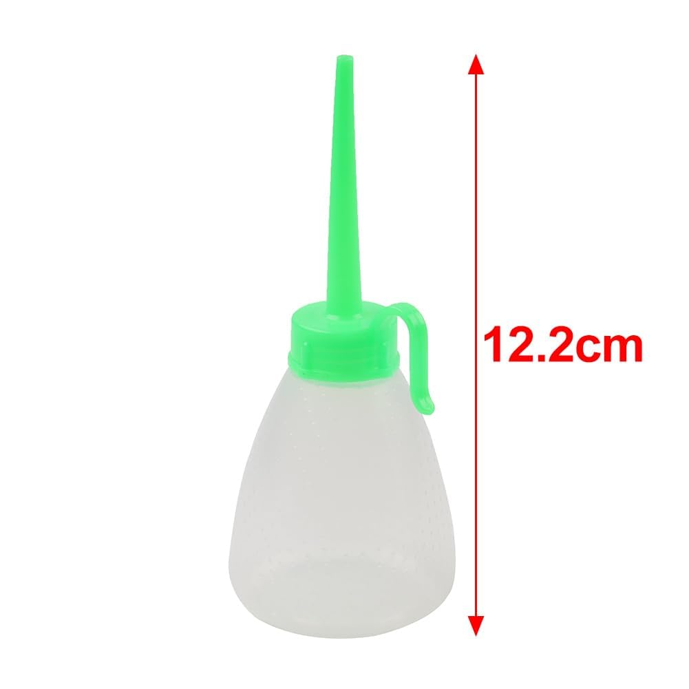 Lubricant Oil Can plastic Body for Car Multipurpose Oil Can Manual Dispenser Sewing Machine DIY Craft Pump Body Car/Bike/Kitchen Empty Squeeze Bottle with Nozzle for Loading (90ml) 3pcs.(90ML 3PC)
