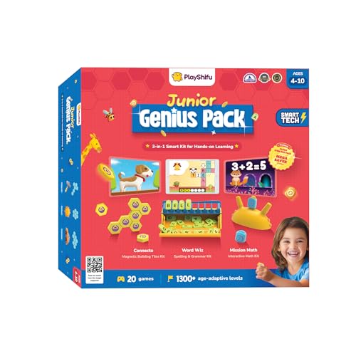 PlayShifu Junior Genius Pack | 3-in-1 STEM...