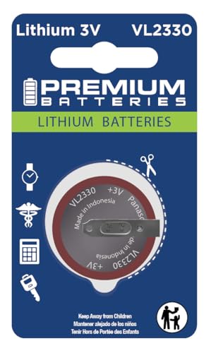 Pila de Litio VL2330 3V Batería de Botón Pack x6 miniatura 1