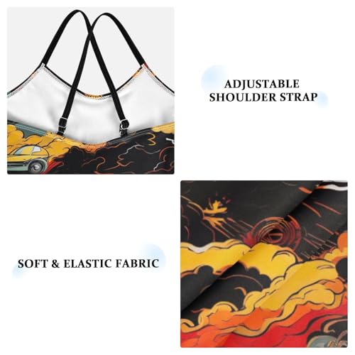 Truck Girls One Piece Swimsuit Beach Swimwear 208545813