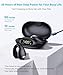 Boytond Ultra Open Ear Earbuds - Ergonomic Clip-On Earbuds, Bone Conduction Over-The-Ear Headphones with Waterproof Design and Secure Fit for Small Ears, Black