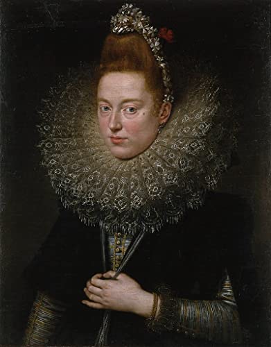 Lienzo para decoración del hogar del dormitorio La Dama de Licnidi de Rubens 60x90cm