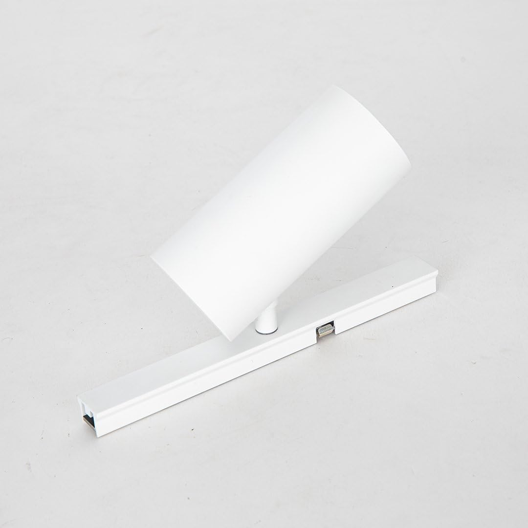 NEONA ARCA 7 LED Stehlampe mit Click & Connect-System, Modulare Stehleuchte 160 cm mit 3x 360° Spot & Beam, Warmweiß 2700K Wohnzimmer Leseleuchte (Weiß)