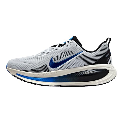 Nike Vomero 18 Men's Road Running Shoes (IB7722-100, White/Black/Sail/Photo Blue)