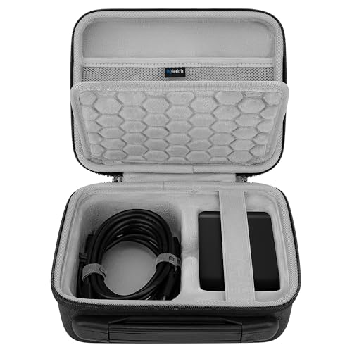 Étui rigide Elgato HD60 X Geekria protège votre boîtier des chocs de voyage gris