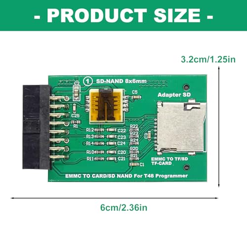 Adaptateur PCB EMMC T48 évite les erreurs de programmation NAND - 4