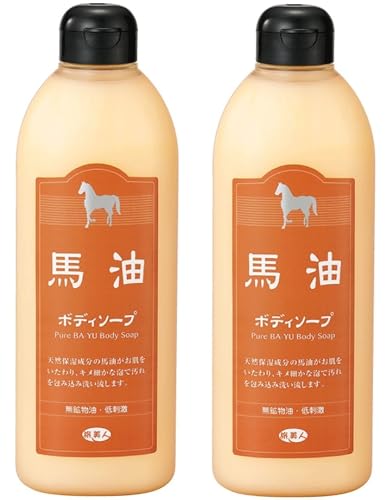 アズマ商事 馬油ボディソープ 400m? 2本セット / 旅美人 乾燥肌