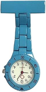 Relógio de bolso médico de pendurar com clipe para enfermeira, relógio de bolso médico, masculino, feminino, quartzo, pendurado, médico, de bolso, para enfermeiras