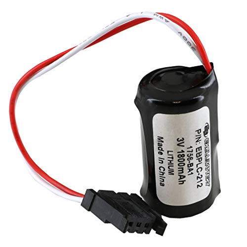 PLC 3V 1800mAh Energy+ Allen Bradley Replacement Battery 1756-AB1 1756-BA1