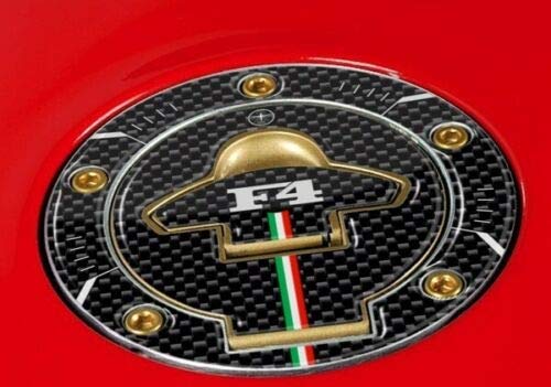 5️⃣MADE IN ITALY ADESIVO PROTEZIONE TAPPO SERBATOIO compatibile per MOTO MV AGUSTA F4 1999-2009